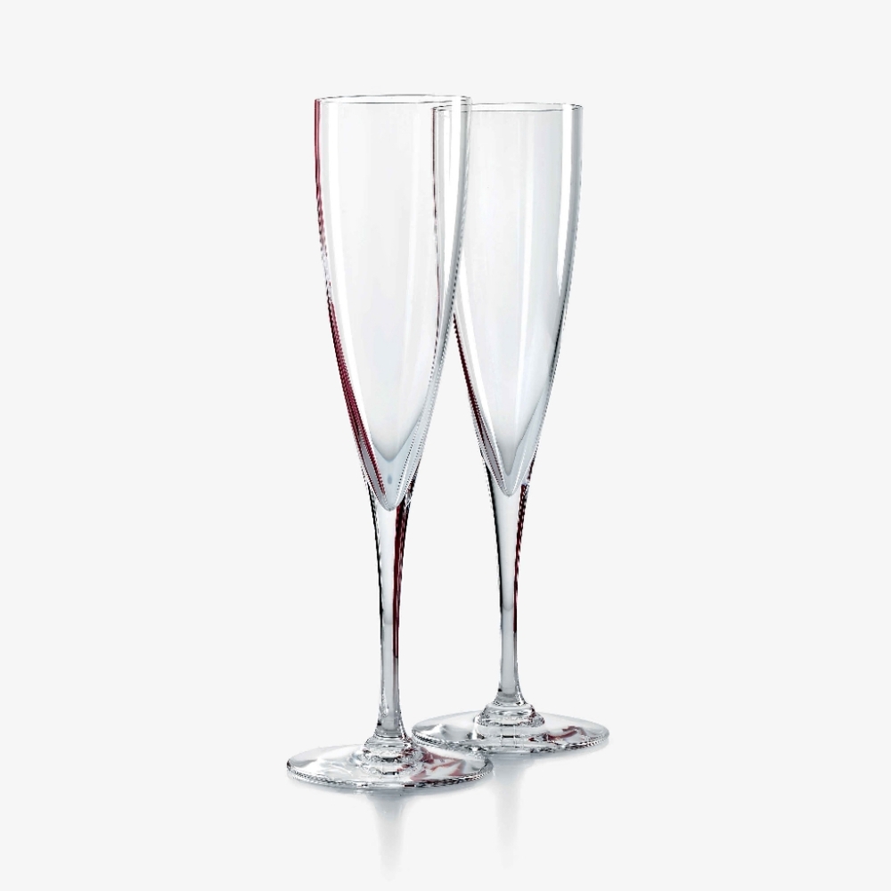 BACCARAT Dom Perignon Flute Set - Picture 2 of 6